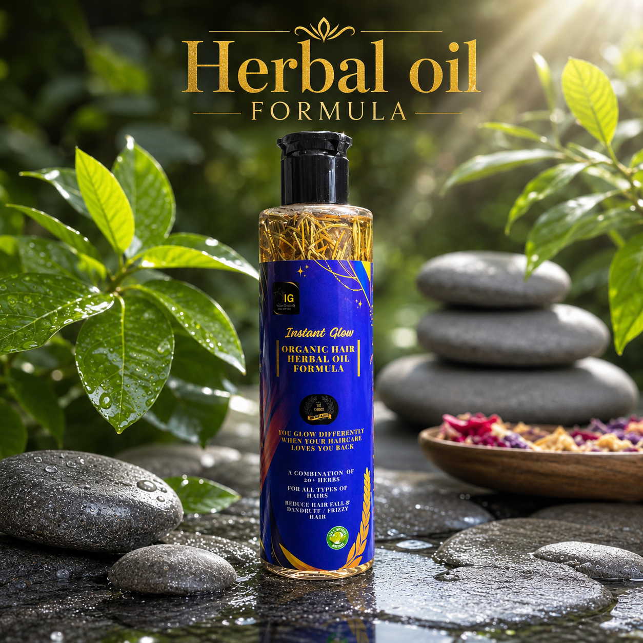 Herbal Oil 20 +Formula - 200ml